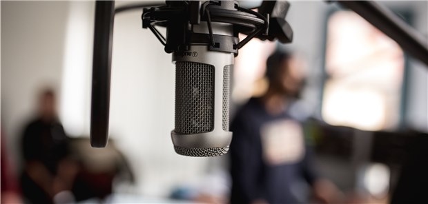 Podcastaufnahme