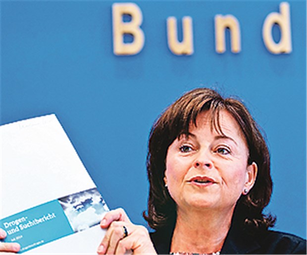 Die Twens sind jetzt die Sorgenkinder Präsentierte den neuen Drogen- und Suchtbericht: Marlene Mortler.