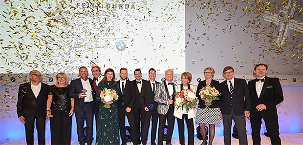 Die Zukunft – Vertrauen in die Darmkrebsprävention Preisträger und Laudatoren des Felix Burda Award 2019.
