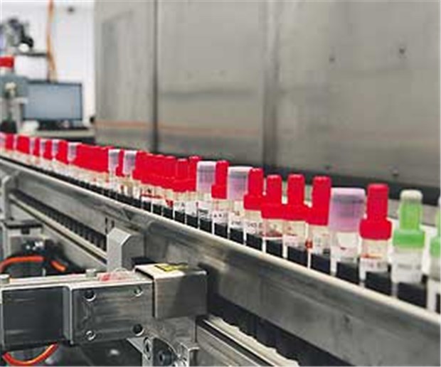 Labormedizin im Verbund als Wachstumstreiber Probenröhrchen mit Barcode im Labor: Der Analyseprozess bei den Massenparametern läuft mittlerweile fast vollautomatisch.
