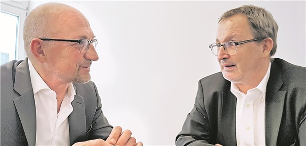 Probleme nicht nur erkennen, sondern auch lösen – Günther Jonitz (re.) und Wolfgang van den Bergh. Anno Fricke