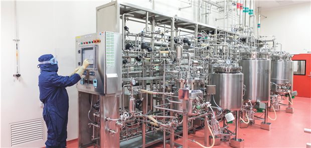 Produktionsstandort des Impfstoffs von Adar Poonawalla im indischen Pune.