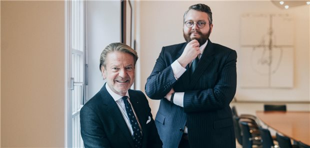 Prof. Alexander Ehlers und Julian Bartholomä