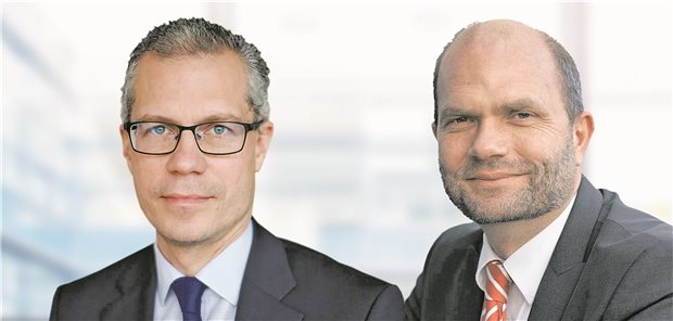 Professor Dr. Boris Augurzky (links) vom RWI Leibniz-Institut für Wirtschaftsforschung und Professor Reinhard Busse von der Technischen Universität Berlin.