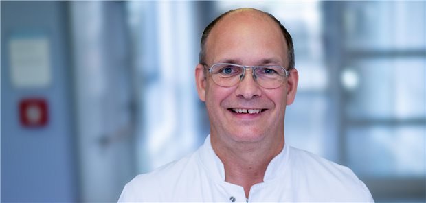 Neuer Chefarzt im Diakonie-Krankenhaus Wehrda Professor Jan Schmidt.