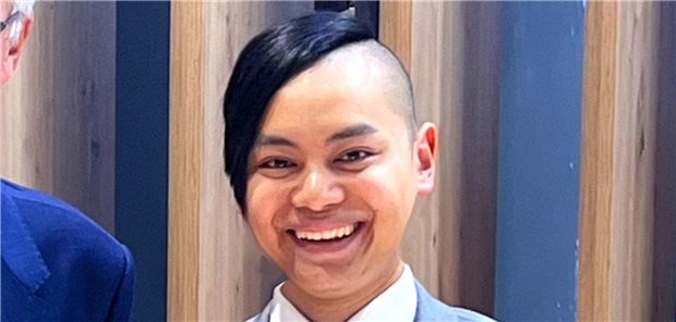 Maik Luu mit Innovation in Lung Cancer Research Award ausgezeichnet Professor Maik Luu bei der Preisverleihung des Innovation in Lung Cancer Research Award
