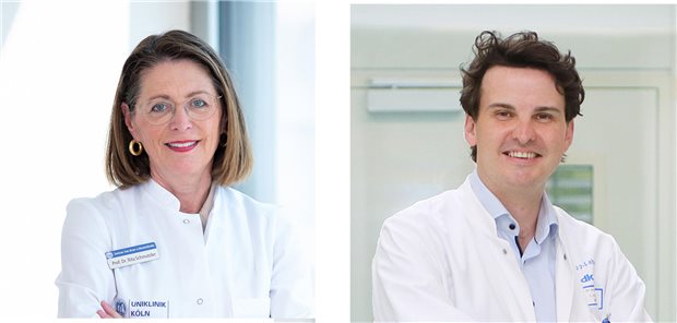 Professor Rita Schmutzler und Dr. Jens Puschhof