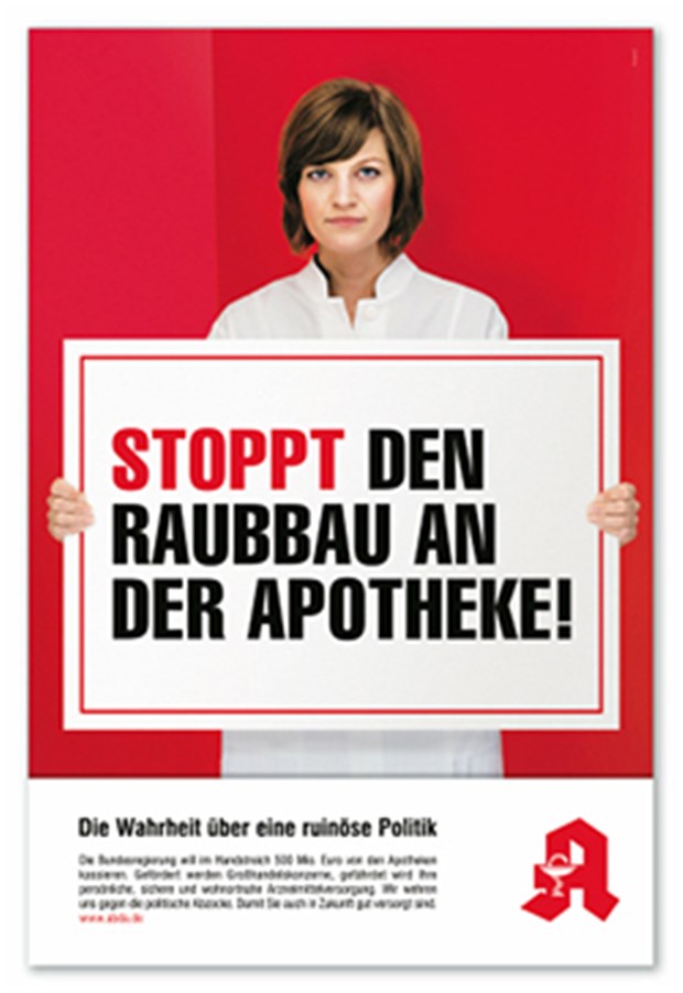 Apotheker bangen um die Wohltaten der Pharmagrossisten Protest-Kampagne: Apotheken wollen nicht für den Pharmagroßhandel zahlen.