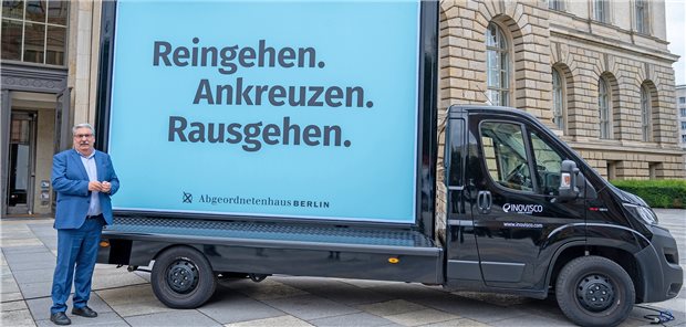 Die Senatorin wechselt – die Probleme bleiben Ralf Wieland (SPD), Präsident des Abgeordnetenhauses, warb Ende August für die Teilnahme an der Wahl.
