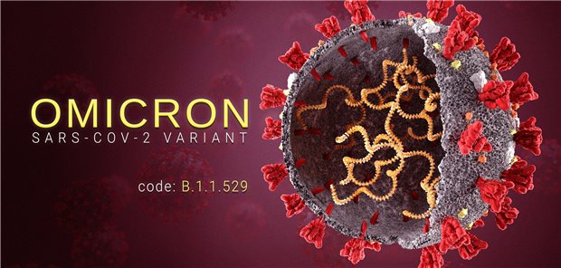 Verursacht Omikron weniger schwere Erkrankungen? Studie gibt Hinweise Rasante Ausbreitungsgeschwindigkeit: Die Omikron-Variante bereitet Epidemiologen und Infektiologen große Sorgen.