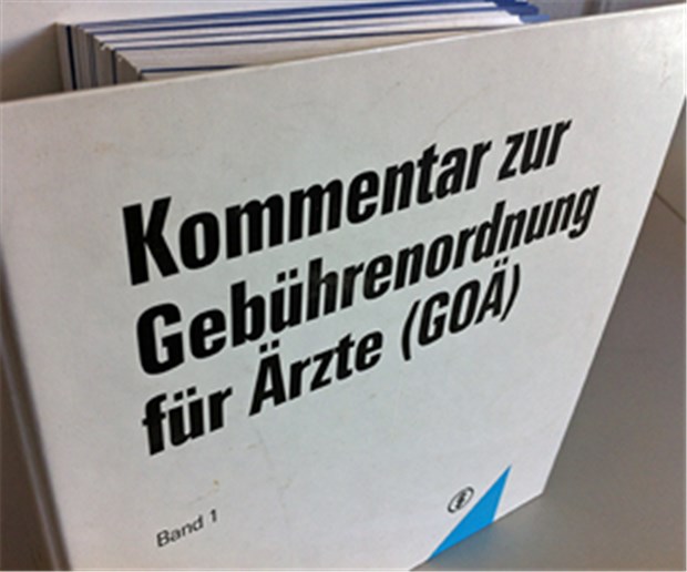Neue GOÄ bis zum Sommer Reformbedürftiges Werk: die GOÄ.