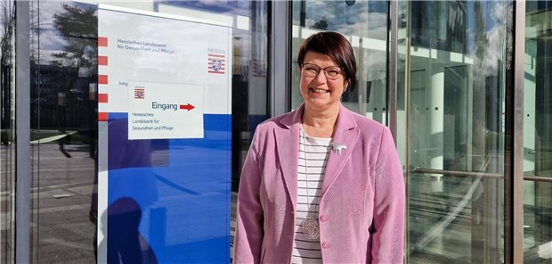 Regine Bresler, Präsidentin des inzwischen seit gut einem Jahr bestehenden Hessischen Landesamts für Gesundheit und Pflege in Darmstadt.&#xA;