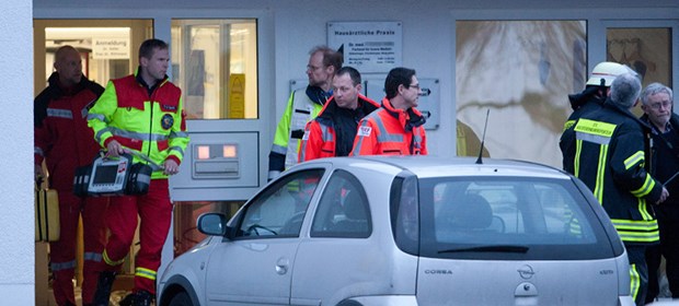 Westpfalz: Zwei Ärzte erschossen Rettungskräfte vor der Arztpraxis in Weilerbach.