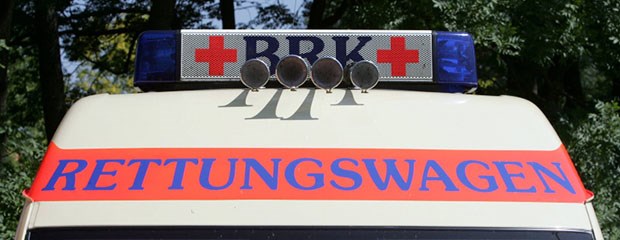 Bayern: Richter kippen Rettungsmonopol Rettungswagen des BRK: Künftig dürfen auch private Anbieter fahren.
