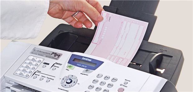 Rezept aufs Fax und weg damit? In Zukunft sollen Ärzte sicherere und trotzdem einfache Wege für den Dokumentenversand nutzen.