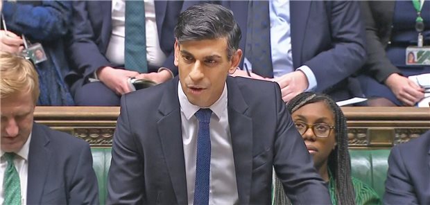Großbritanniens heutiger Premierminister Rishi Sunak.