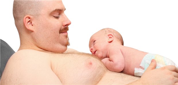 Risiko für das Kind? Immer mehr junge adipöse Männer entwickeln einen Typ-2-Diabetes und werden mit Metformin behandelt. (Symbolbild)