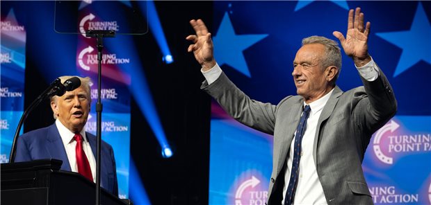 Robert F. Kennedy Jr.: Übernimmt ein Impfskeptiker das US-Gesundheitsministerium? Robert F. Kennedy Jr. und Donald J. Trump