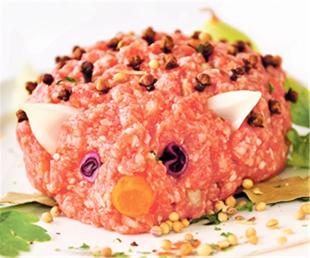 Kein Hackepeter für Kleinkinder! Rohes Schweinehack ist ein Risikofaktor für Yersiniose.