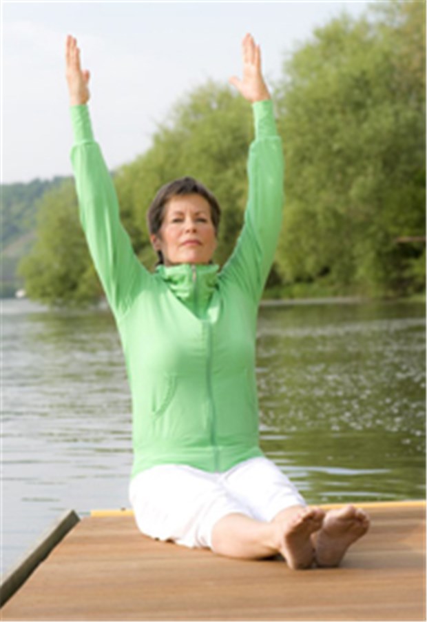 Beckenbodengymnastik mit Klängen und Farben Ruhe, Entspannung und Training der Beckenbodenmuskulatur © Margarita Borodina / fotolia.com