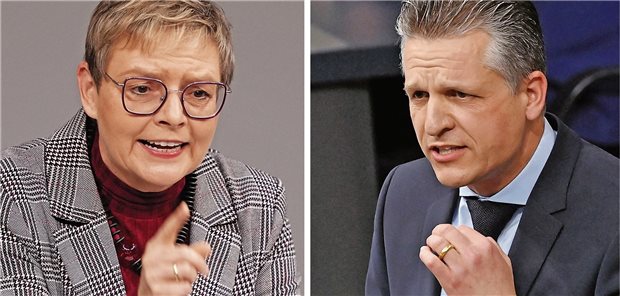 Ampel ficht neue Corona-Regeln gegen Nein der Union durch Sabine Dittmar (SPD, links) verteidigte die Neuregelungen im Infektionsschutzgesetz,
Unionsfraktions-Vize Thorsten Frei warf den Ampel-Fraktionen „Abschiebung von Verantwortung“ vor.