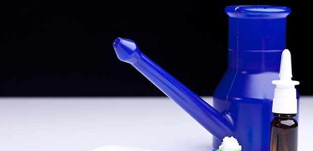 Salzwasser für verstopfte Zinken Säubernde Apparatur.