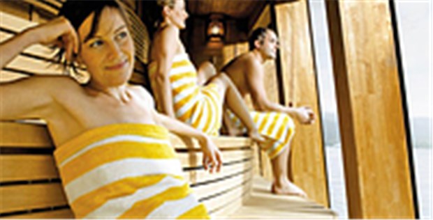 Ein krankes Herz spricht nicht gegen die Sauna Sauna ist gut fürs Herz © a-rosa Flussschiff GmbH