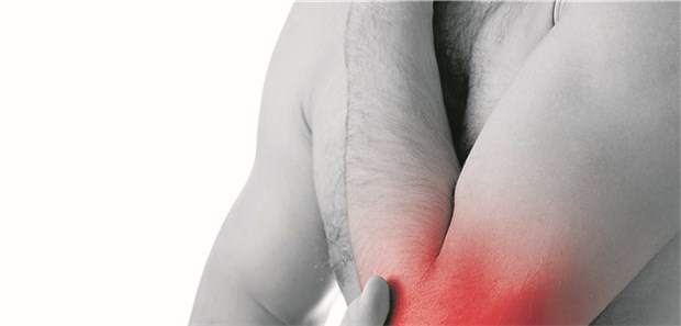 Stoßwellentherapie – Wie und wann sie funktioniert Schmerzen wegen einer Epicondylitis: Patienten profitieren bei Stoßwellentherapie offenbar mehr von Impulsen niedriger Energie.