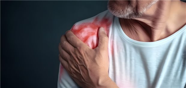 Schmerzende Schulter: Im Falle einer Bankart-Läsion wird durch Reparatur mit drei knotenlosen Fadenankern nicht unbedingt mehr Stabilität erzielt als mit nur zwei Ankern. Dafür besteht jedoch theoretisch das Risiko einer unnötigen Schädigung des Glenoids.