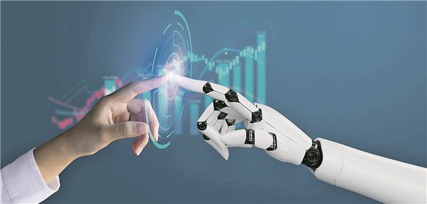 Der Boden eines Krankenhauses ist zu sehen. Auf einem Band steht in großen Buchstaben: NOTAUFNAHME. 