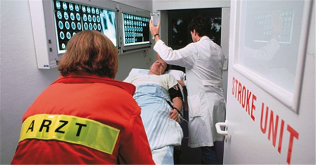 "Viele unterschätzen die Gefahren des Schlaganfalls" Schnelle Reaktion beim Schlaganfall: In einer Stroke Unit können Patienten gut versorgt werden.