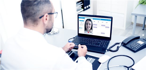 Bald 30 Prozent der EBM-Leistungen per Videosprechstunde? Schneller Rat vom Arzt per Videosprechstunde.