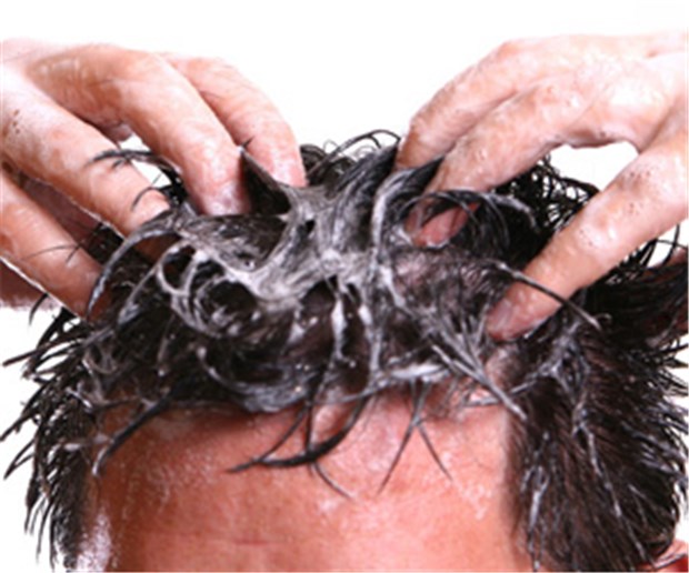 Shampoo bald auf Kassenkosten Schön einmasieren: Kampf auf dem Kopf gegen Keime.