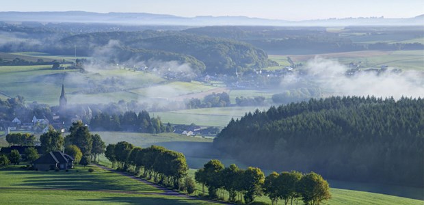 Schöner Blick über die Vulkaneifel - und wo sind die Ärzte?
