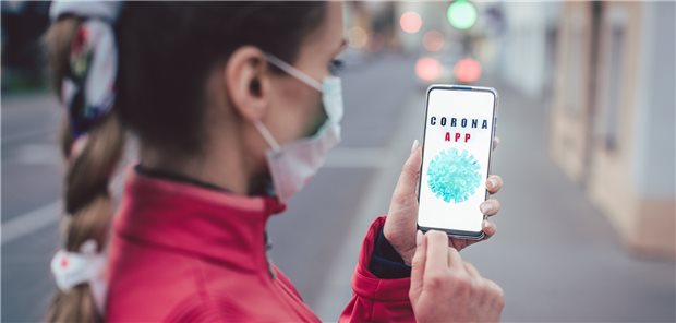 Schon auf zwölf Millionen Smartphones installiert: die Corona-Warn-App.