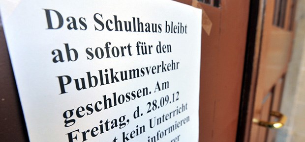 "Der größte bekannte Ausbruch" Schule geschlossen: Auch in Chemnitz mussten viele Schüler am Freitag zuhause bleiben.