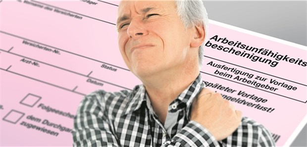 Halb krank, halb arbeitsfähig – in Schweden ist das möglich Schulterbeschwerden: Schwedische Ärzte empfehlen hier häufig eine Teil-AU.