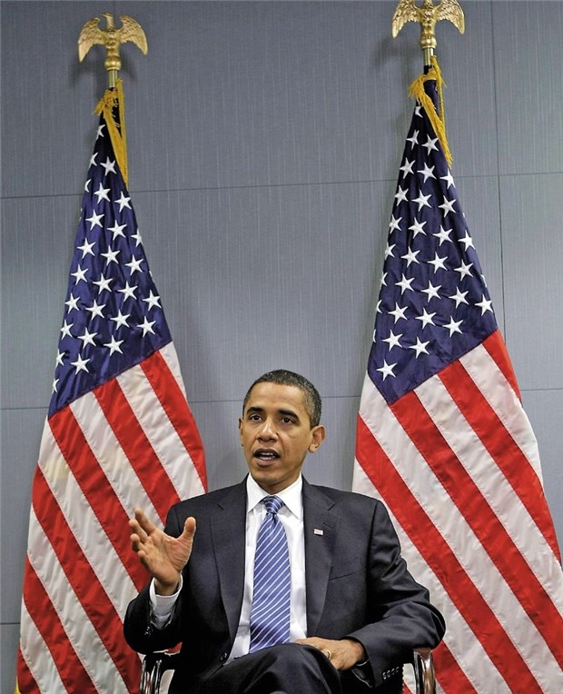 Ein Präsident, der das Gesundheitssystem verändern will Schwere Bürde: Barack Obama tritt sein neues Amt an