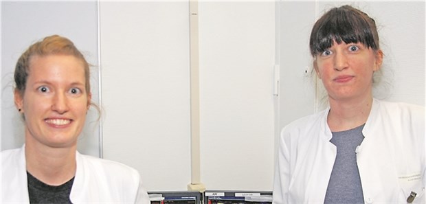 Die forschenden Schwestern Schwesterliches Forschungsduo: Nuklearmedizinerin Caroline Bouter (l.) und die Biotechnologin Yvonne Bouter.