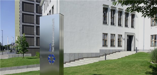 Trendbarometer: Viele Sozial- und Gesundheitsunternehmen erwarten Jahresdefizit Sitz der Bank für Sozialwirtschaft in Köln.