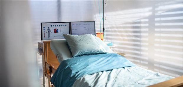 Krankenhaus-Fallzahlen auch in der dritten Corona-Welle rückläufig Seit Beginn der Pandemie sind viele Klinikbetten, die nicht für die Versorgung von Coronapatienten benötigt wurden, leer geblieben.