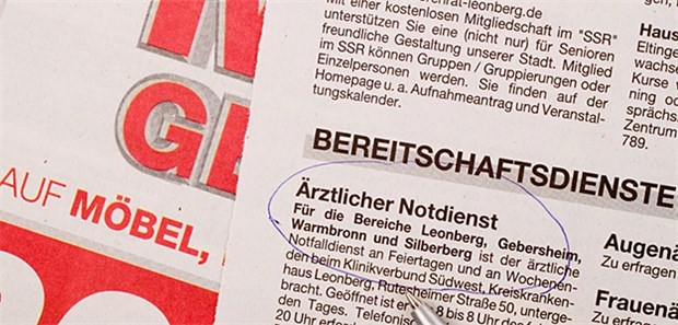 Seit dem 1. April können Ärzte im Notdienst eine neue EBM-Pauschale abrechnen. Sie soll u. a. für die Leistung entlohnen, echte Notfälle von Bagatellen zu unterscheiden.
