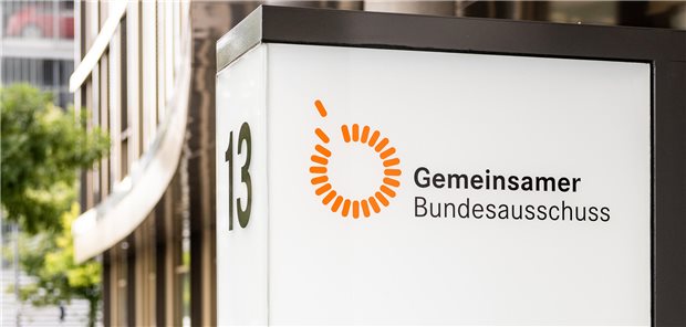 Schild des Gemeinsamen Bundesausschusses