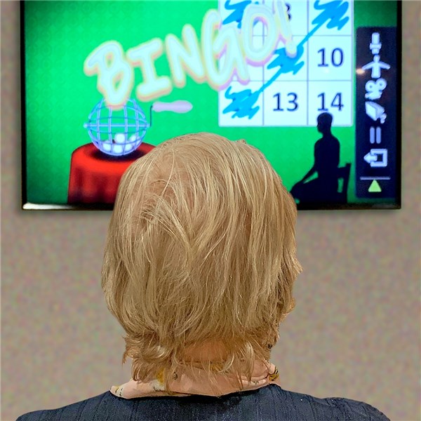 Wie Software im Heim den Alltag erleichtert „Senioren-Wii“ imHaus Gartenstadtin Berlin. Trefferbeim Bingo.