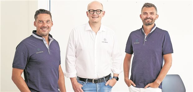 Von zwei Freunden zu MVZ-Inhabern mit 78 Mitarbeitern Setzen auf den Standort Ostwestfalen: Dr. Niklas Hoffmann, Markus Droste und Bartosz Weiß (v.l.).