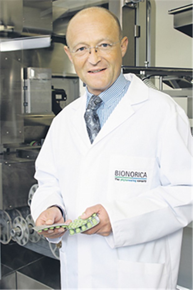 Mit Phytoneering bleibt Bionorica auf Wachstumskurs Setzt auf konsequente Markenbildung: Professor Michael Popp, CEO von Bionorica.