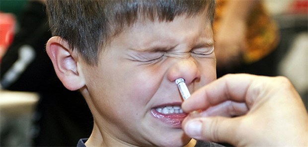 Empfehlung zu Hepatitis und Tetanus geändert Sie wird nicht mehr bevorzugt empfohlen: die Grippeimpfung per Nasenspray bei Kindern.