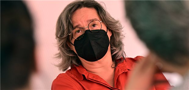 Gesundheitsministerin Werner: Corona-Impfpflicht allein im Gesundheitswesen nicht zu halten Heike Werner (Die Linke), Ministerin für Arbeit, Soziales, Gesundheit, Frauen und Familie von Thüringen