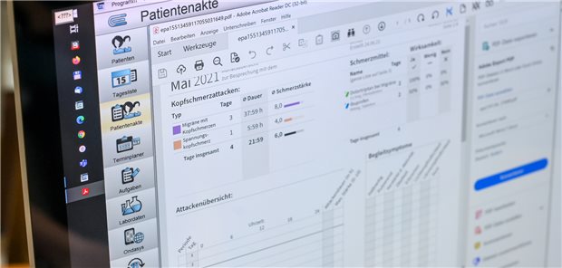 Sieht so in Zukunft die Nutzeroberfläche der elektronischen Patientenakte aus? Und wie viel Aufwand wird die Aktualisierung der ePA machen? Spätestens 2025 schlägt die Stunde der Wahrheit.
