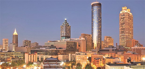 US-Immobilienfonds versprechen wieder Rendite Skyline von Atlanta: Analysten beschwören ein Comeback der US-Immobilienfonds.